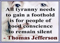 Jeffersons warning on Silence -