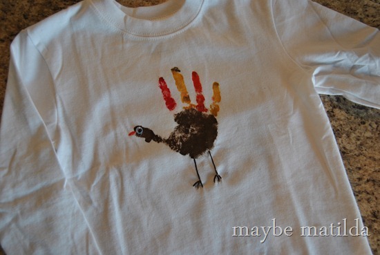 Handprint Turkey Shirt