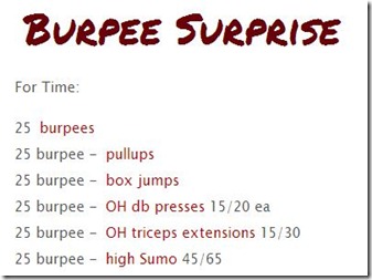 burpeesuprise