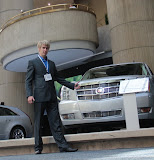 Alex Lesli At General Motors Auto Show