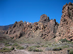 More rock formations in the Parque Nacional del Teide