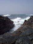 Seashore view in El Cotillo Seashore view in El Cotillo