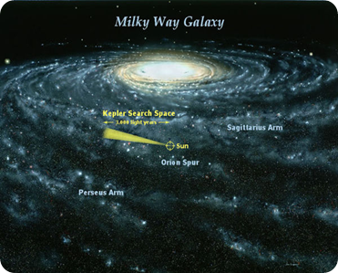 milky way galaxy map 1