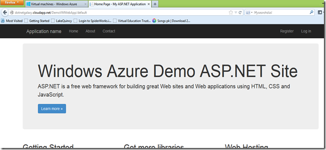 VM WebApp publish 6 VM WebApp publish 6