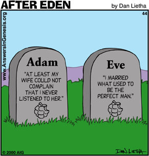 AFTER EDEN_Adam and Eve graves