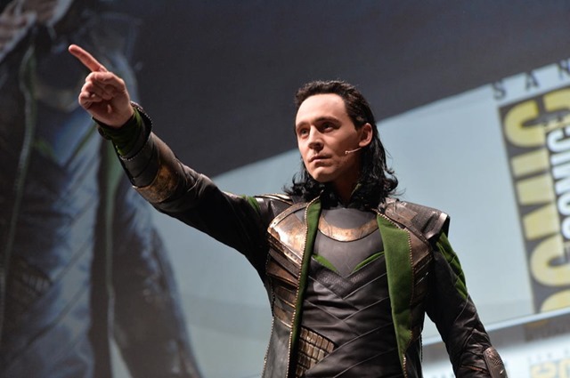 SAN DIEGO, CA - JULY 20:  Actor Tom Hiddleston attends Marvel's Thor: The Dark World presentation during Comic-Con International 2013 at San Diego Convention Center on July 20, 2013 in San Diego, California.  (Photo by Alberto E. Rodriguez/WireImage)