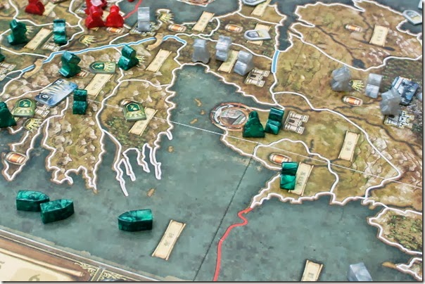 A桌,由峽海的艦隊,打入eric的領地 A桌,由峽海的艦隊,打入eric的領地