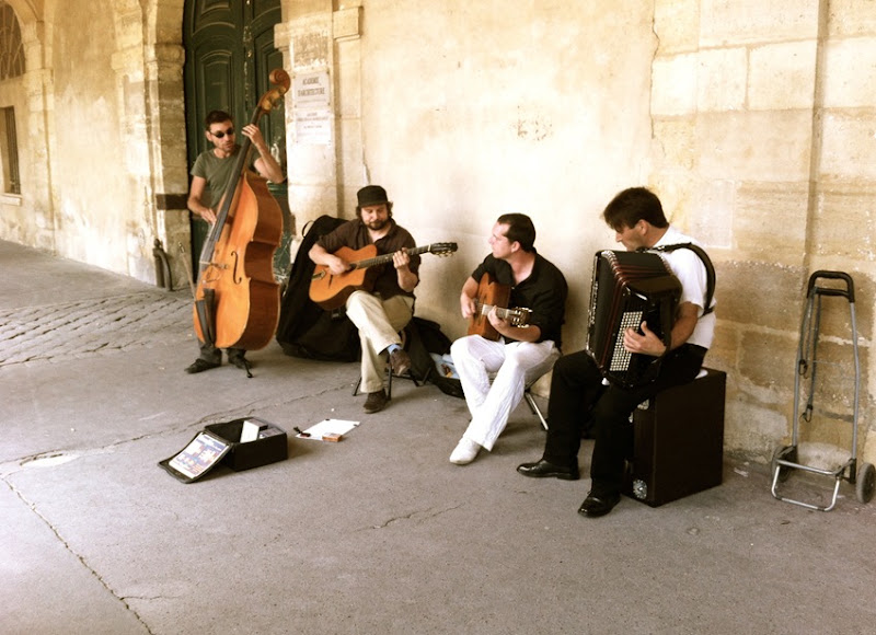 Paris France Place des Vosges Jazz Band Jessica Robinson Life The Epic Journey 2012