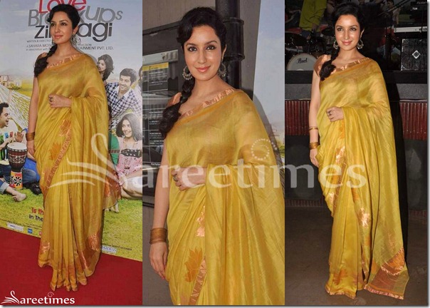 Tisca_Chopra_Saree