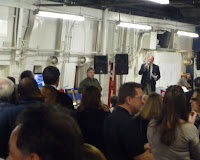 CYA Awards Party / Larry Kwiat, master of ceremonies