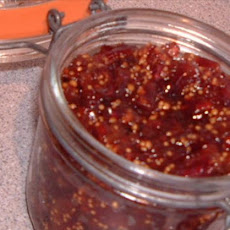 Manchego and Fresh Fig Chutney for Crostini