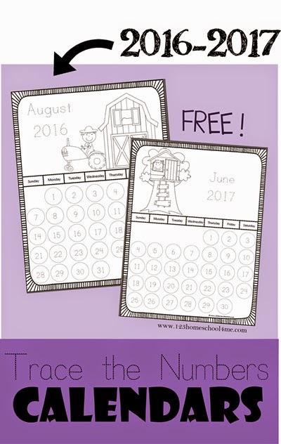 June Calendar Numbers For Preschool : Trace the numbers printable calendar June Calendar Numbers For Preschool : Trace the numbers printable calendar