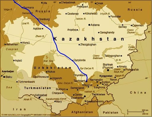 central-asia-map