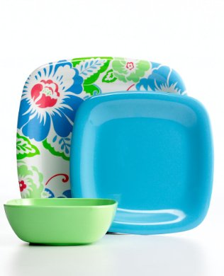 Bright, colorful, sturdy tableware is a must-have for summer entertaining. Martha Stewart Collection. (macys.com) Bright, colorful, sturdy tableware is a must-have for summer entertaining. Martha Stewart Collection. (macys.com)