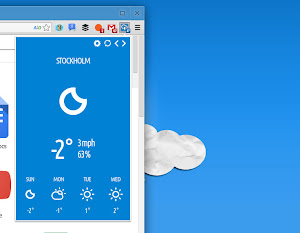 Stormcloud su Google Chrome Stormcloud su Google Chrome