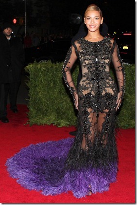 Beyonce Givenchy Haute Couture by Riccardo Tisci