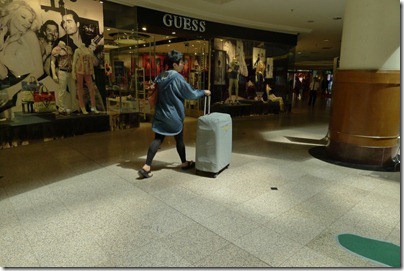 people seen with new luggage people seen with new luggage