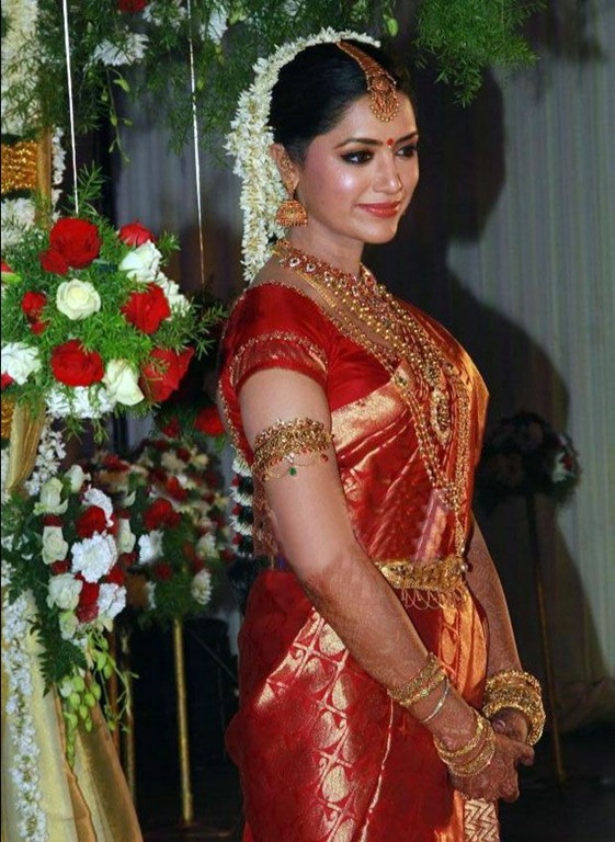 Mamata Mohandas Marraige Pictures, Mamata Mohandas in Wedding Saree