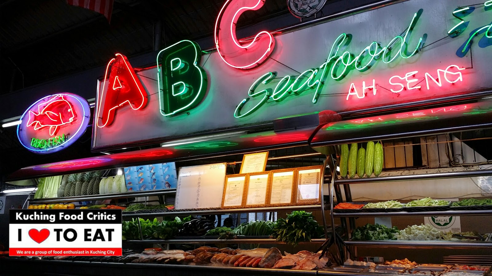 Kuching Food Critics ABC Seafood Taman Kereta