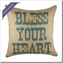 Bless Your Heart Pillow Bless Your Heart Pillow