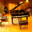 The technical setup ready for the concert