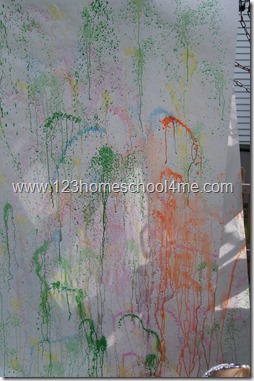Kids Activities Squirt Gun Painting Kids Activities Squirt Gun Painting