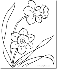 flower-coloring-pages - Copy