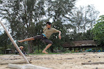 Pantai Nibung di Pulau Bunyu