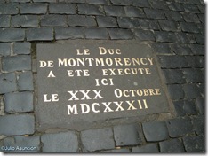 Estela del Duque de Montmorency - Capitolio - Toulouse Estela del Duque de Montmorency - Capitolio - Toulouse