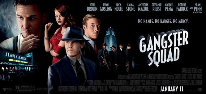 Gangster Squad cast banner