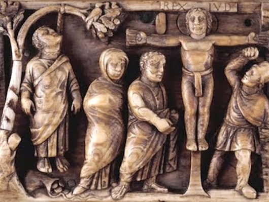 crucifixion-earliest-narrative-rep-ivory-casket-420-30-rome-brit-museum.jpg Crucifixion earliest narrative rep ivory casket 420 30 rome brit museum