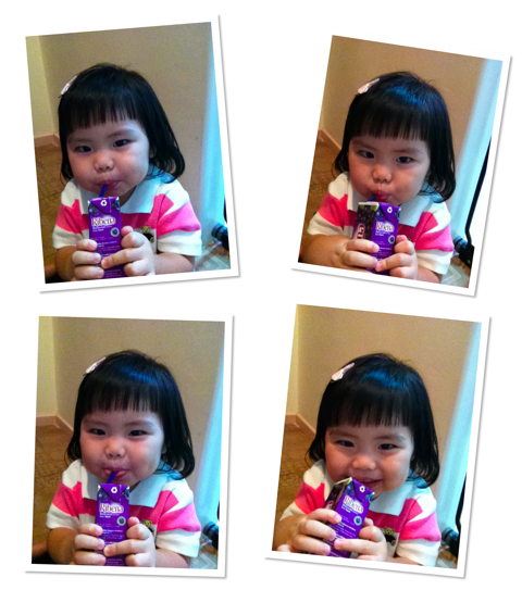 Yining with ribena