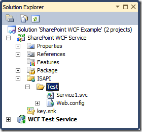 How to Convert an Existing WCF Service to Run on SharePoint 2010