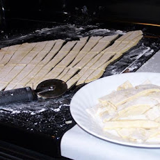 Grandma's Homemade Chicken Noodles