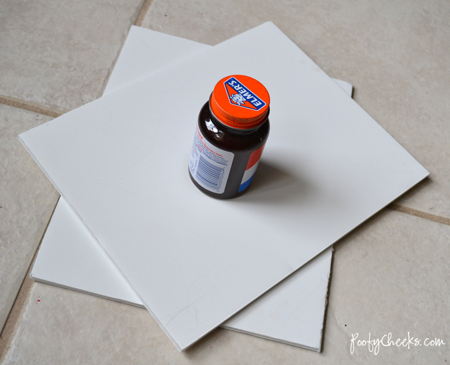 Craft Booth: DIY Foam Board Photo Display 