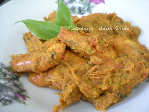 rendang udang