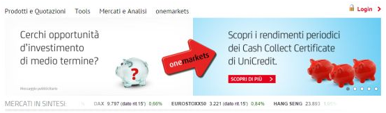 unicredit certificati investimento