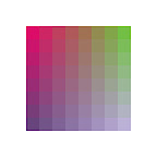 color palette 7, 2011, digital c-print (single edition), 40 x 40 in.