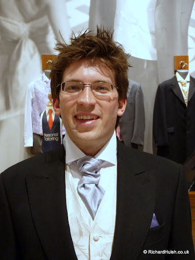 Trying On Wedding Suits