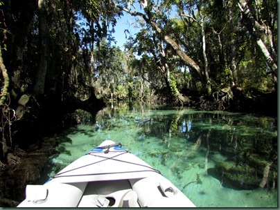 entrance to Three sisters springs