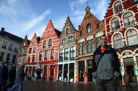 In the town square