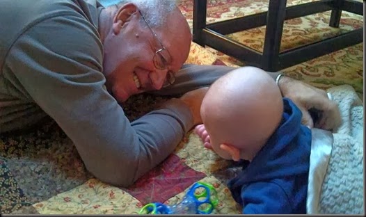 Grandpa and Zayne Grandpa and Zayne
