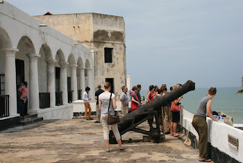 'Visiting historic Elmina Castle.' Photo by Sandra Vu