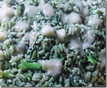Risotto con taleggio e cime di rapa 