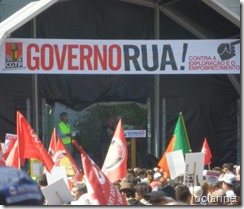 Foto manifestação Belém 25 Maio. Mai.2013