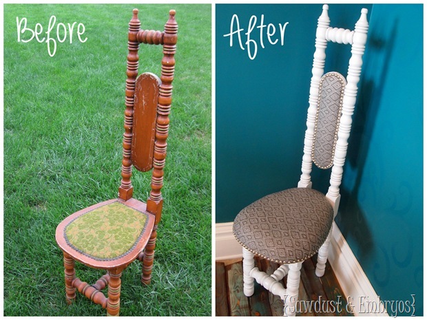 Before and After Hall Chair
