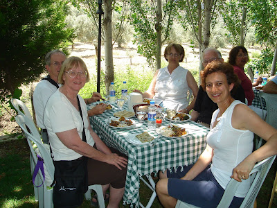 Day 10: It is now time to enjoy the fruits of our Turksih cooking class: the mousakka, salads and the stuffed pastry were amazing