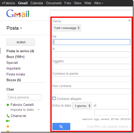 nuovo look interfaccia gmail email google