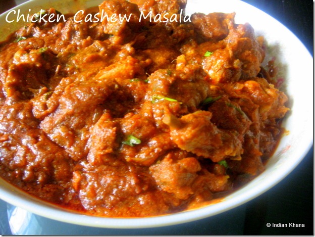 Chicken Curry with Cashew