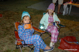 Sipping cocoa
